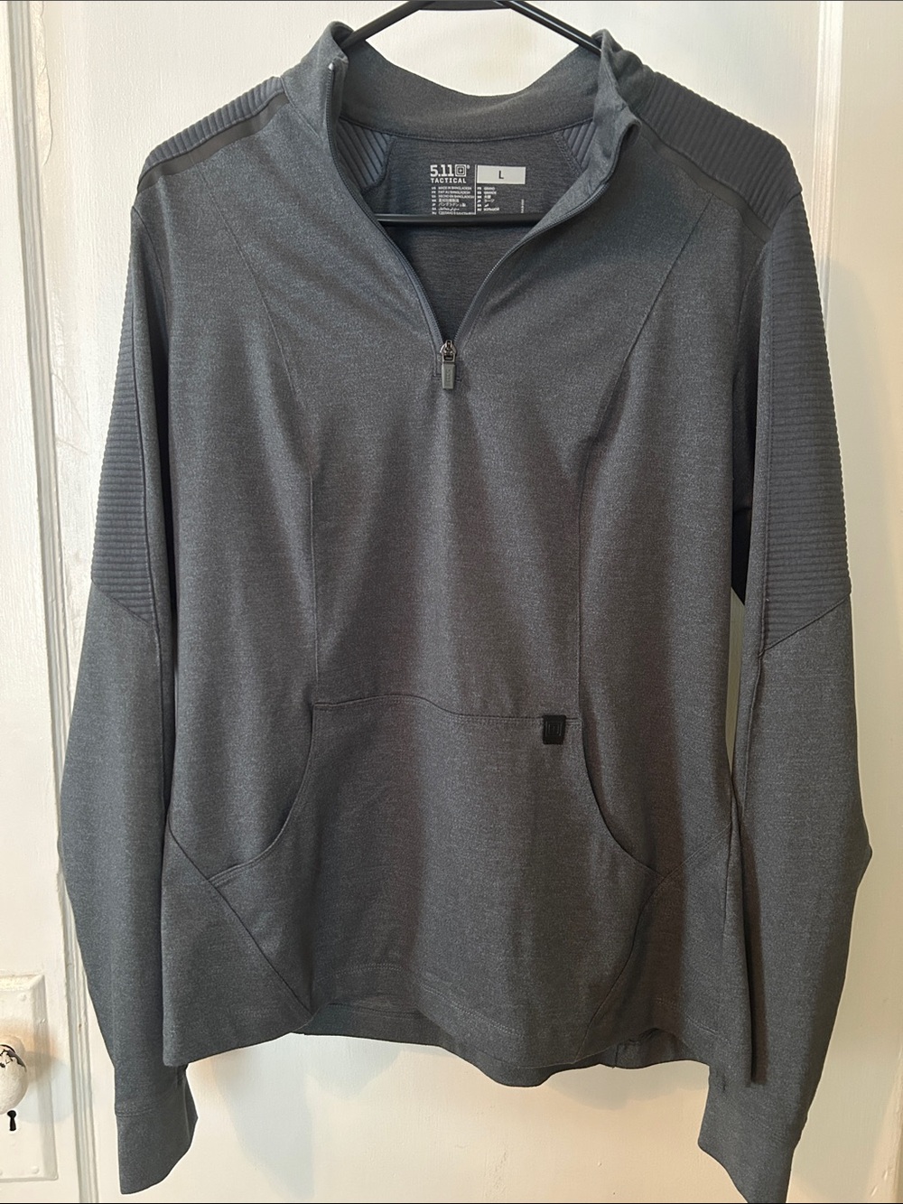 5.11 Tactical Women’s Half-Zip Pullover Sweater - Gray